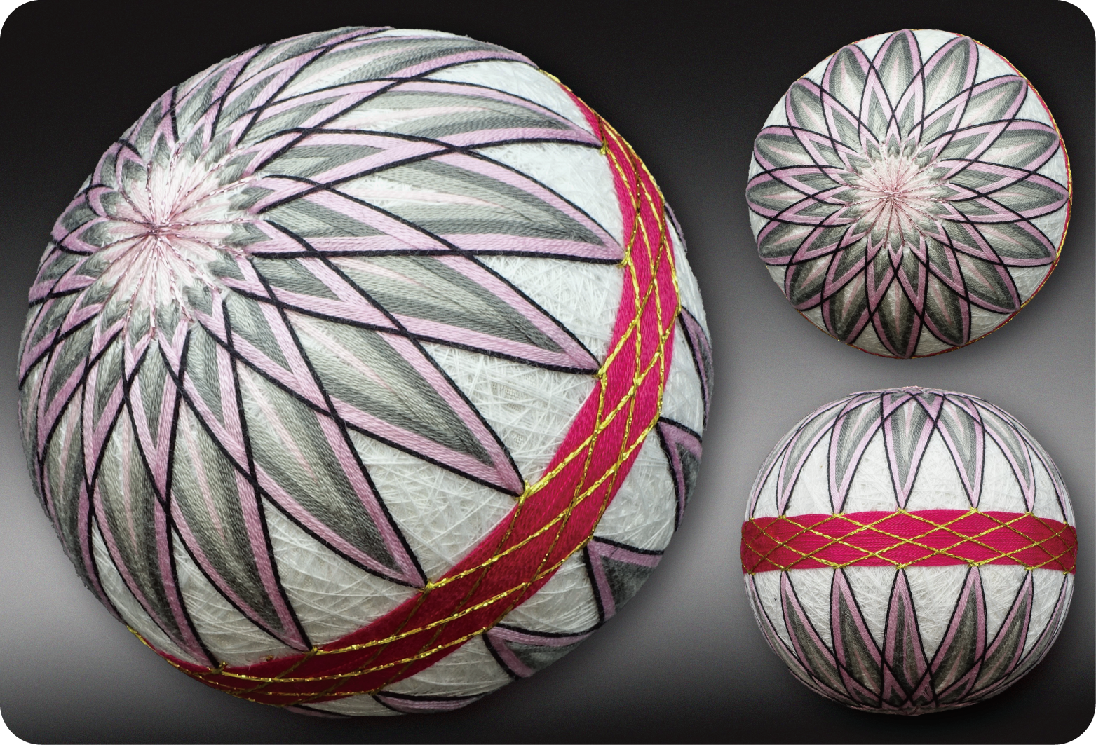 おひとつ限定の作品てまり「ぬる」