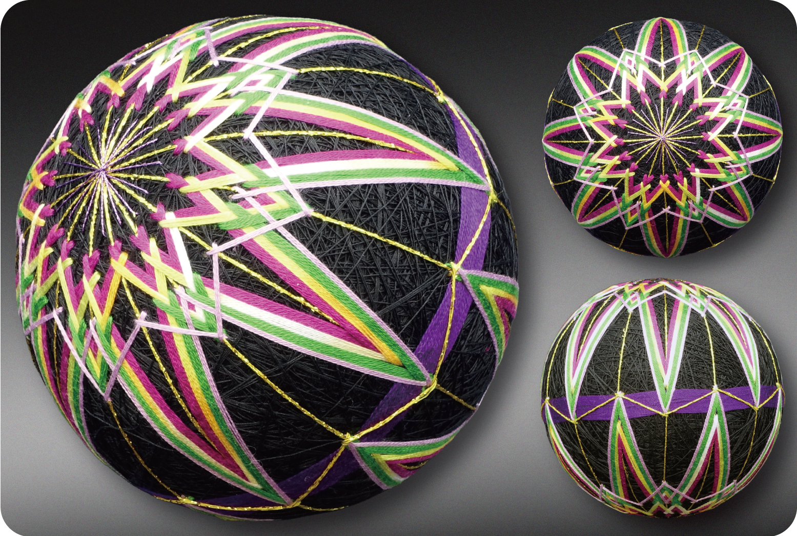 おひとつ限定の作品てまり「れそ」